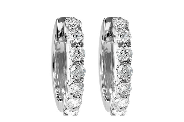 A028-75831: EARRINGS 1.00 CT TW