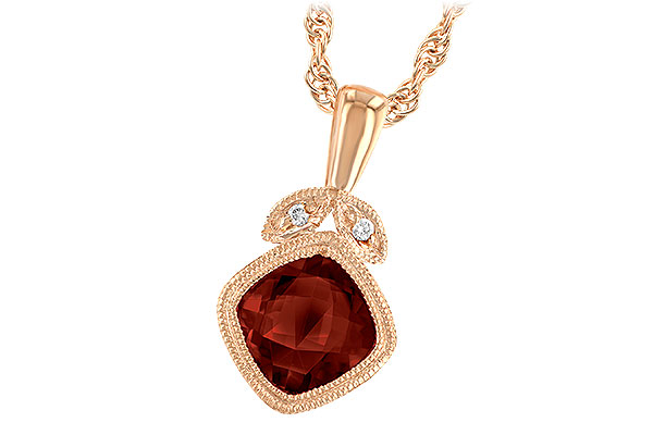 A211-53140: NECK 1.09 GARNET 1.10 TGW