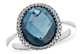 A216-93104: LDS RG 5.31 LONDON BLUE TOPAZ 5.45 TGW