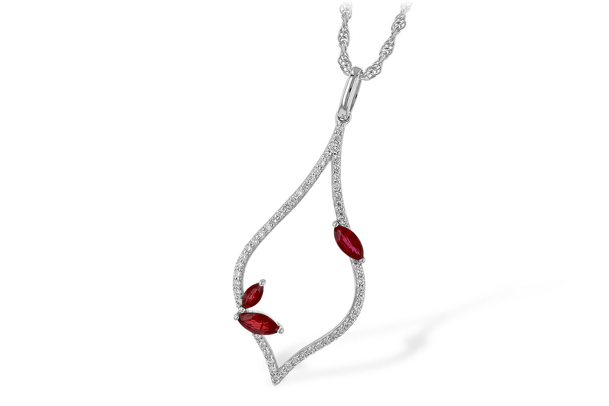 A217-82231: NECK .36 RUBY .56 TGW