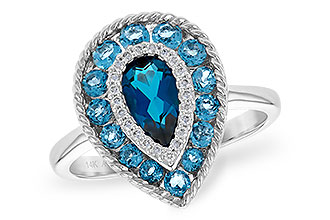 A217-85895: LDS RG 1.52 TW BLUE TOPAZ 1.60 TGW