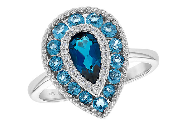 A217-85895: LDS RG 1.52 TW BLUE TOPAZ 1.60 TGW