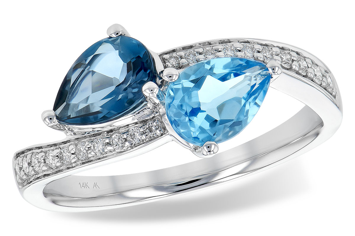 A217-88595: LDS RG 1.52 BLUE TOPAZ 1.66 TGW