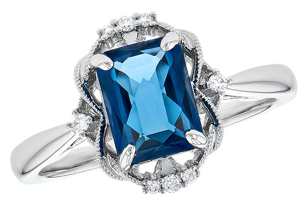 A300-57668: LDS RG 1.70 LONDON BLUE TOPAZ 1.76 TGW