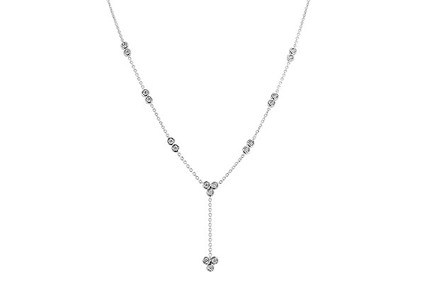 A301-46804: NECKLACE .32 TW (18")