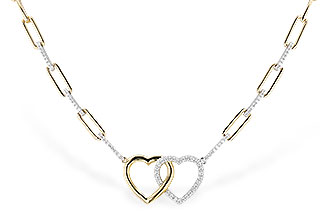 A301-49459: NECKLACE .52 TW