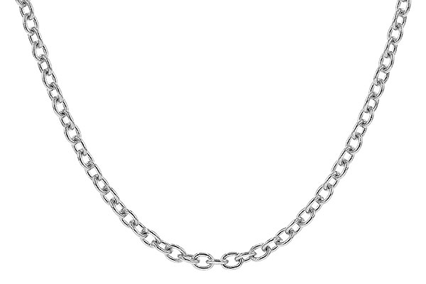 A301-52213: CABLE CHAIN (24IN, 1.3MM, 14KT, LOBSTER CLASP)