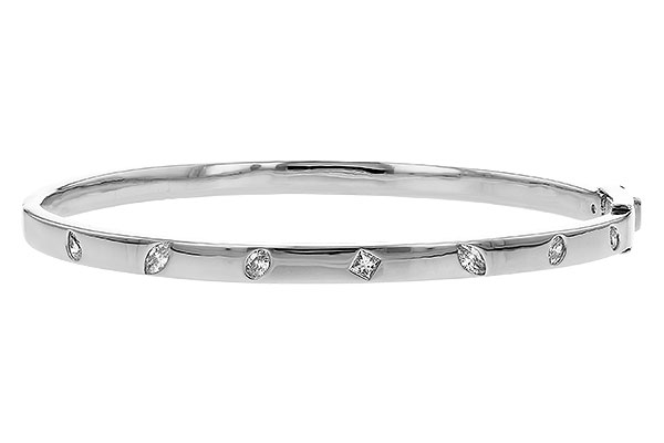 A301-52222: BANGLE .35 TW FANCY CUT DIAMONDS