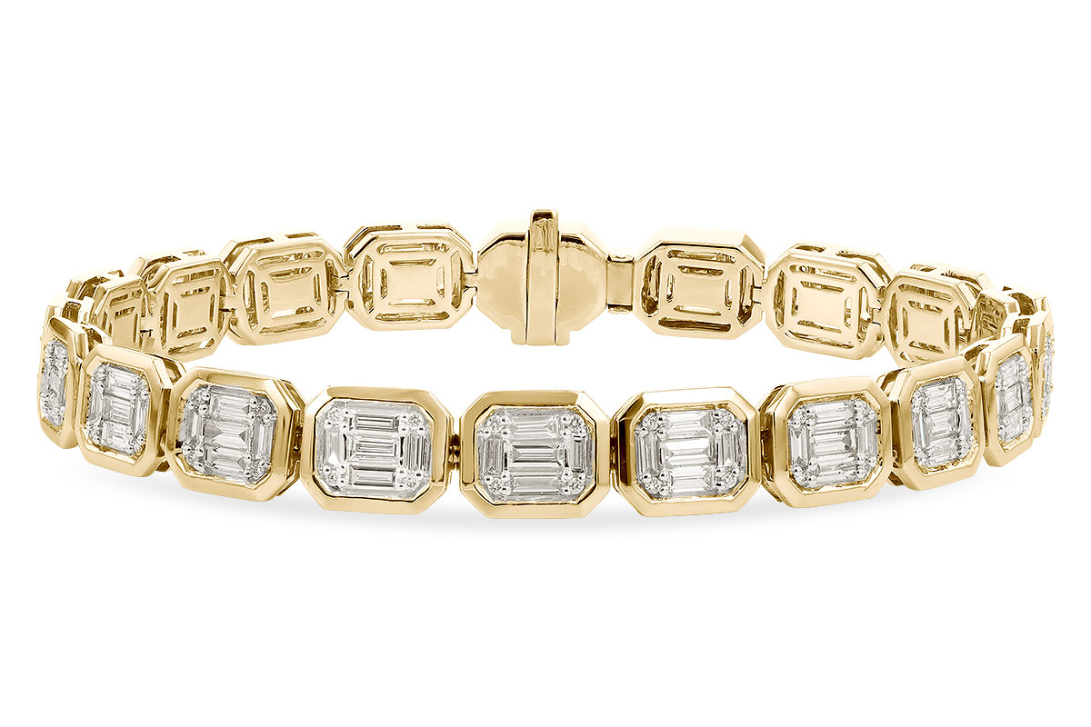 A301-53177: BRACELET 2.50 BAG 2.80 TW (7")