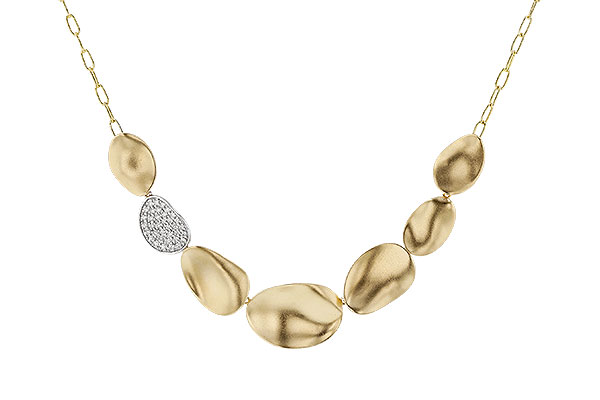 A302-37713: NECKLACE .38 TW (18")