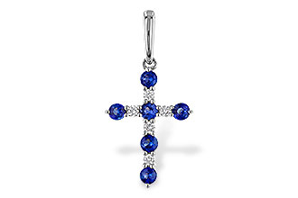 A302-38559: PENDANT .34 TW SAPP .42 TGW