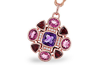 A302-39459: NECKLACE 2.76 SEMI-PREC (AM,GT,PT) 2.82 TGW