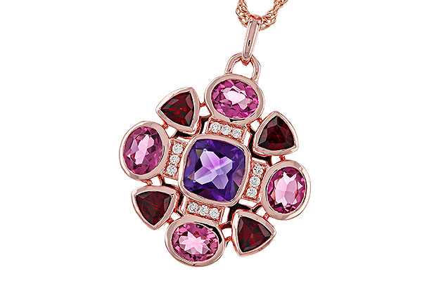 A302-39459: NECKLACE 2.76 SEMI-PREC (AM,GT,PT) 2.82 TGW