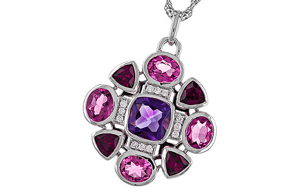 A302-39459: NECKLACE 2.76 SEMI-PREC (AM,GT,PT) 2.82 TGW