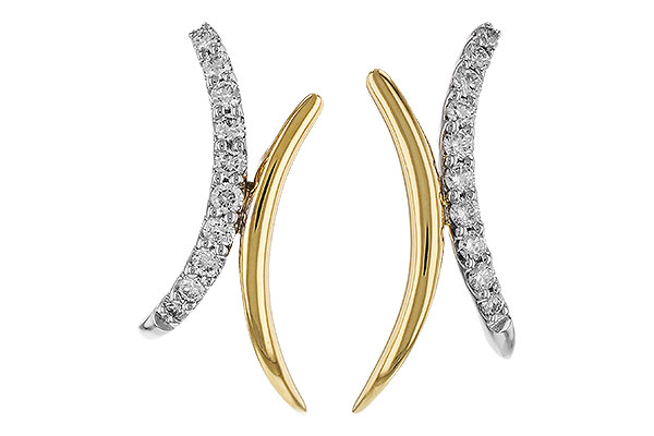 A302-41340: EARRINGS .15 TW