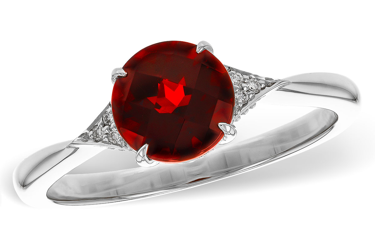 A302-43113: LDS RG 1.46 GARNET 1.48 TGW (7MM RD)