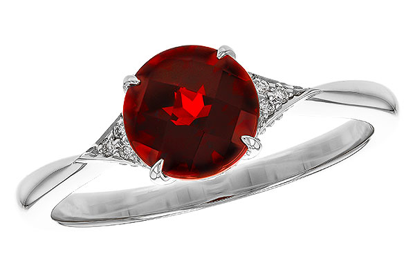 A302-43113: LDS RG 1.46 GARNET 1.48 TGW (7MM RD)
