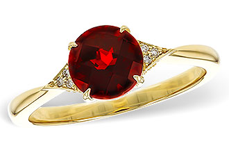 A302-43113: LDS RG 1.46 GARNET 1.48 TGW (7MM RD)