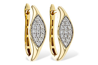 A302-44004: EARRINGS .25 TW