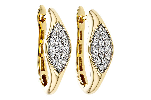 A302-44004: EARRINGS .25 TW