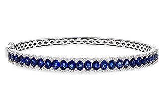 A302-44013: BANGLE 5.09 TW SAPPHIRE 5.65 TGW