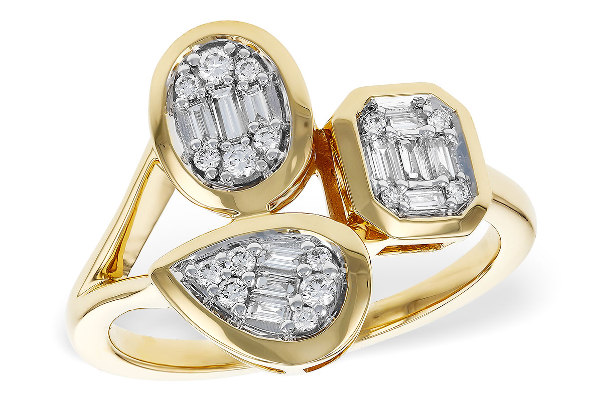 A302-44968: LDS DIA RG .12 TW BAGUETTE .25 TW