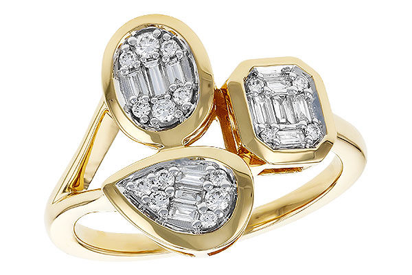 A302-44968: LDS DIA RG .12 TW BAGUETTE .25 TW