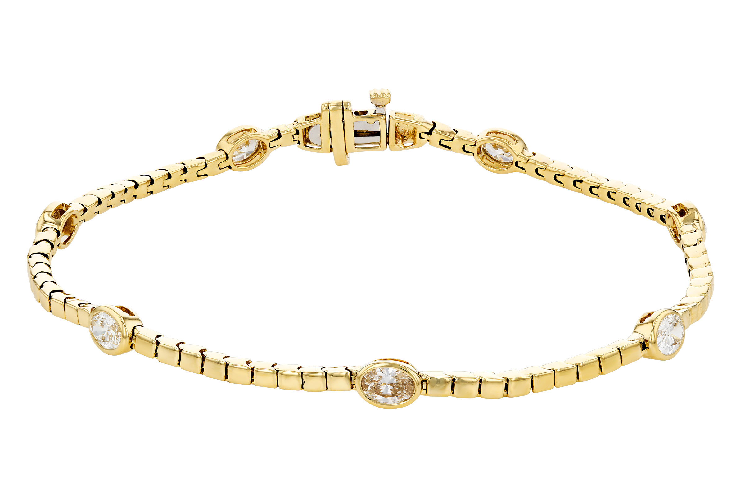 A303-29513: BRACELET 1.30 TW OVAL DIA (7")