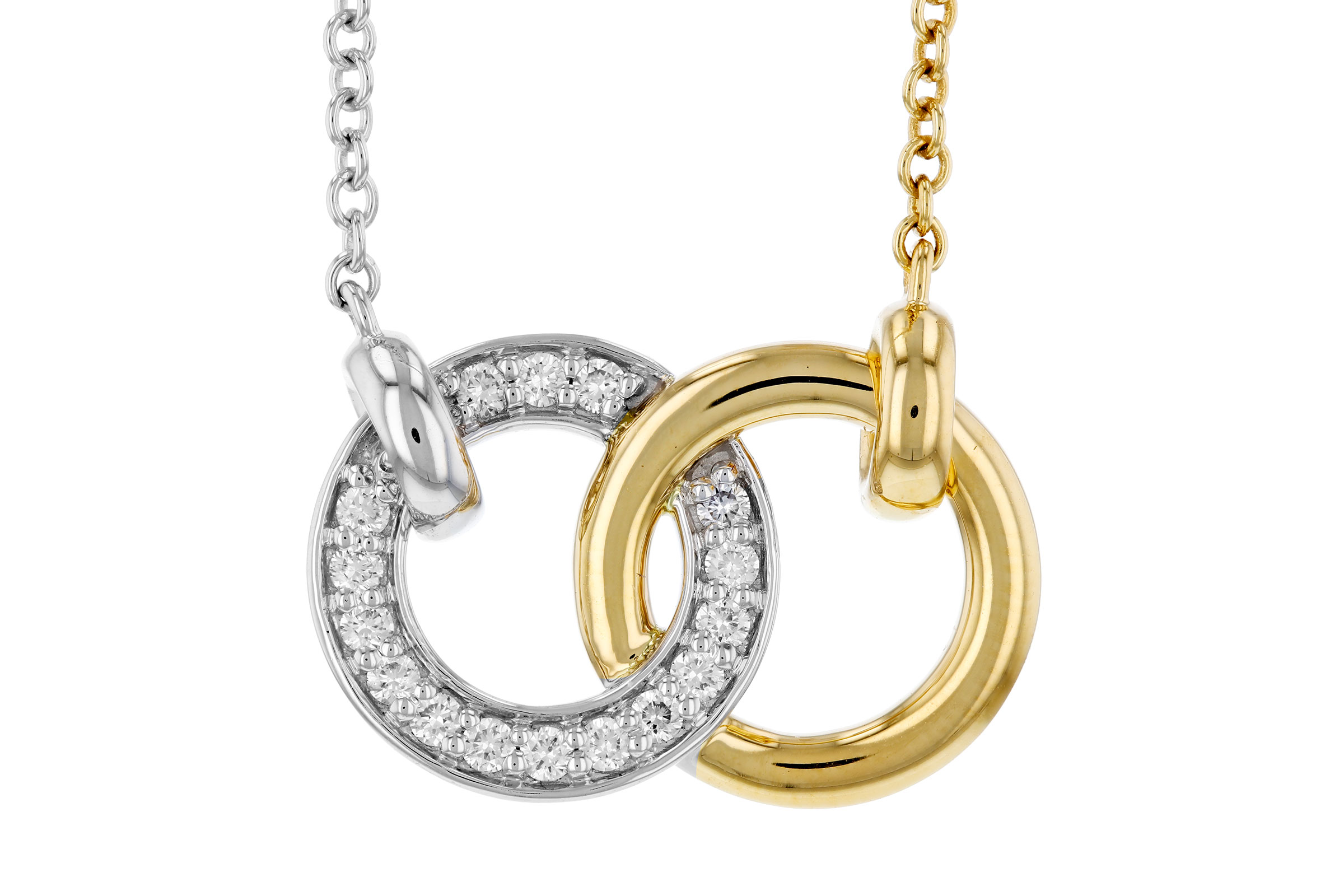 A303-29522: NECKLACE .20 TW (18")