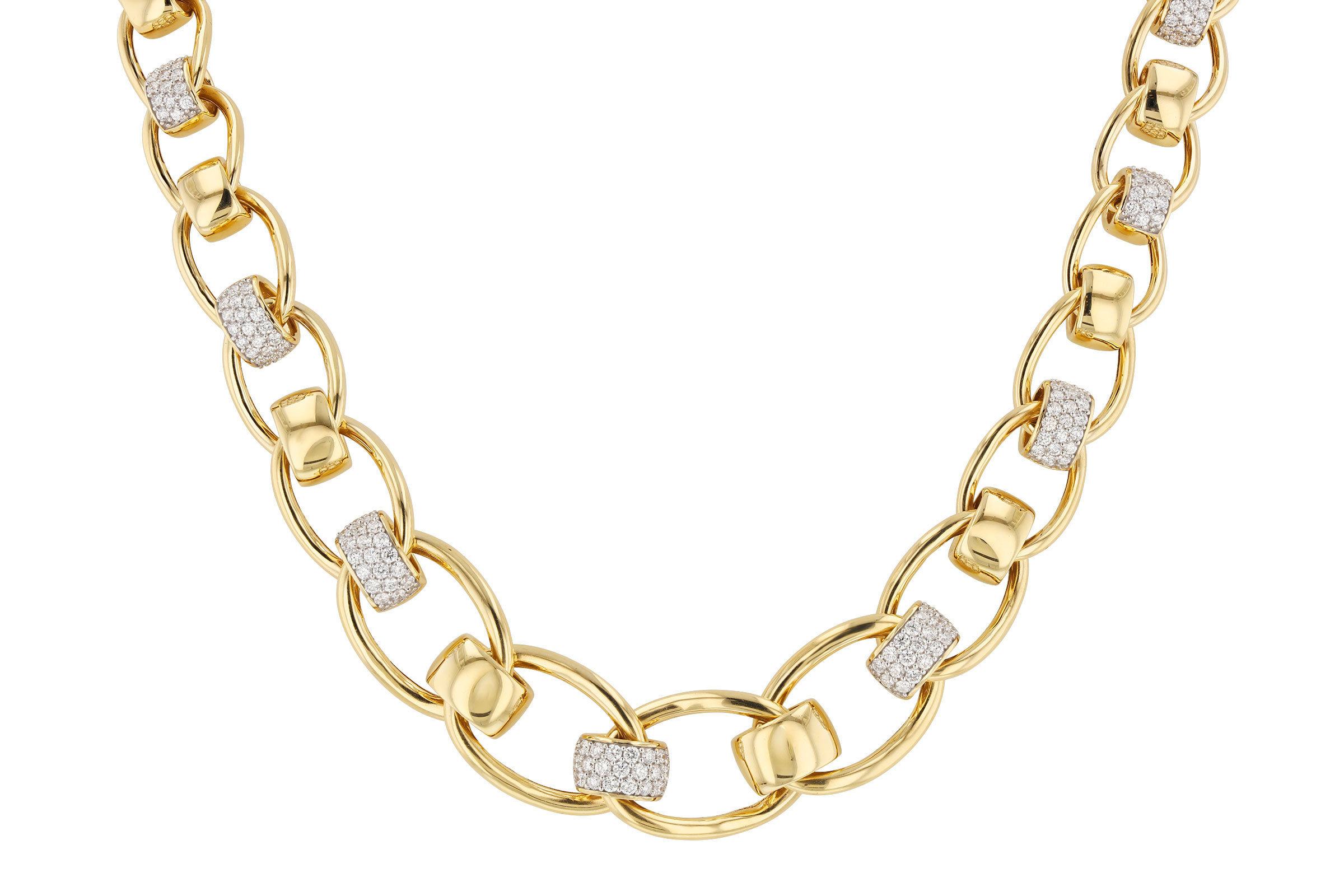 A303-29531: NECKLACE 2.00 TW (17")