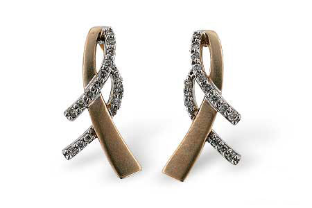 B028-73095: EARRINGS .15 TW