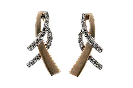 B028-73095: EARRINGS .15 TW