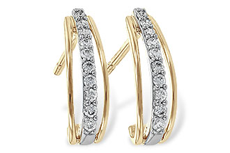 B212-38549: EARRINGS .19 TW