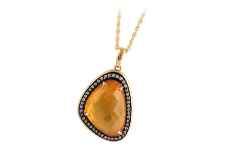 B213-34949: NECK 11.20 CITRINE 11.40 TGW