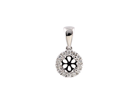 B214-22268: SEMI PENDANT .10 TW