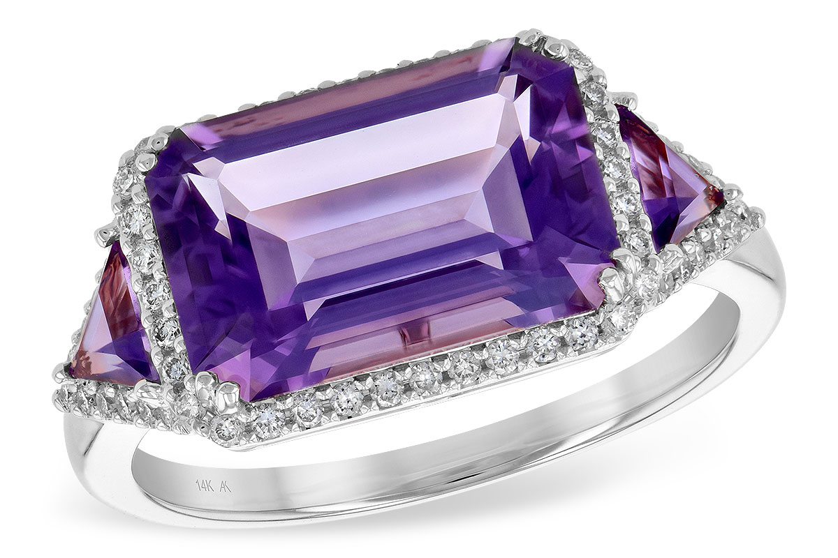 B217-83131: LDS RG 3.48 TW AMETHYST 3.70 TGW (12x8MM)