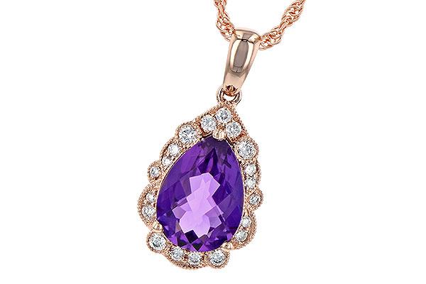 B217-89477: NECKLACE 1.53 AMETHYST 1.68 TGW