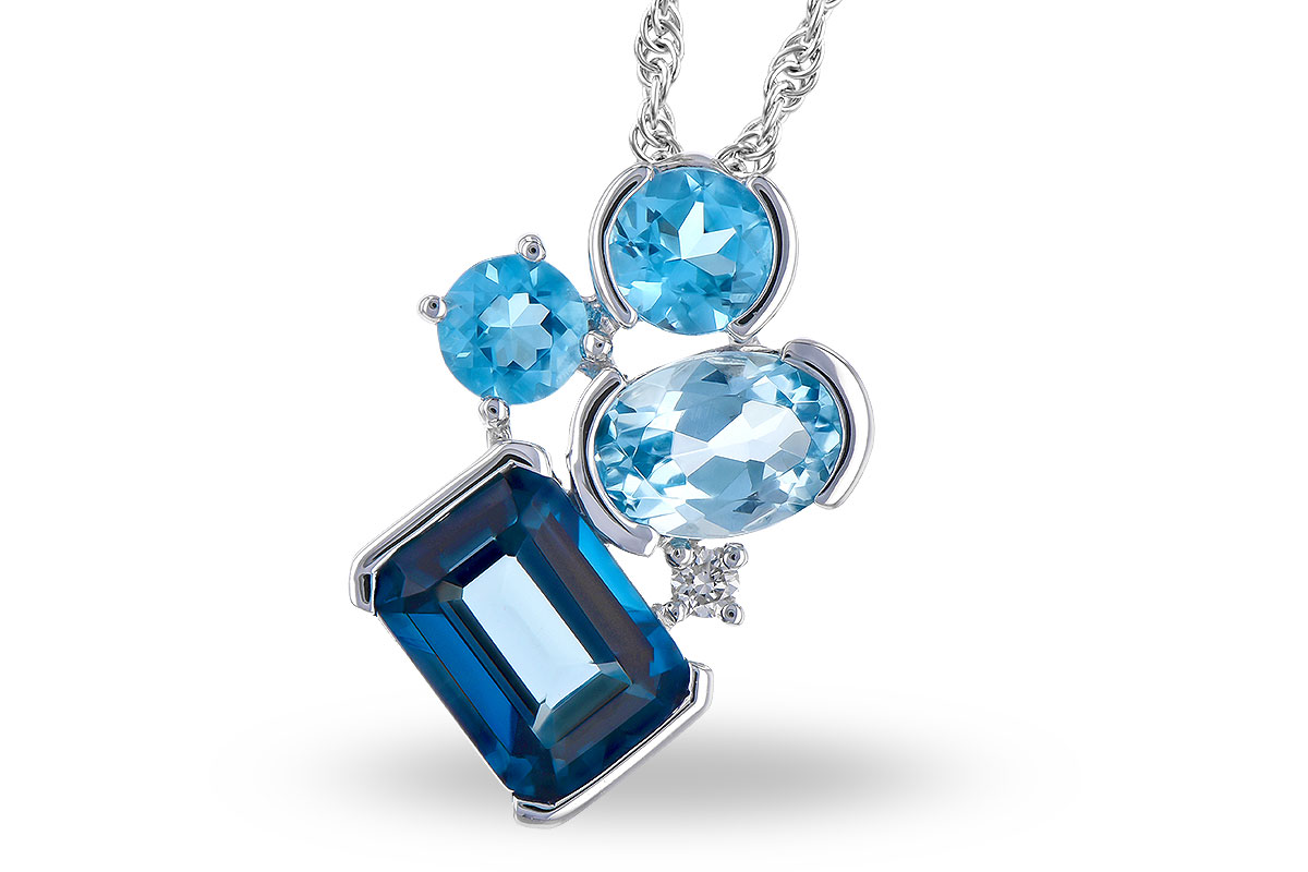 B300-61322: NECK 3.08 BLUE TOPAZ TW 3.11 TGW