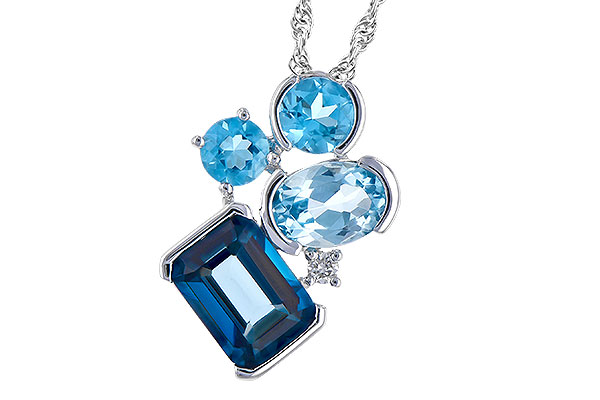 B300-61322: NECK 3.08 BLUE TOPAZ TW 3.11 TGW