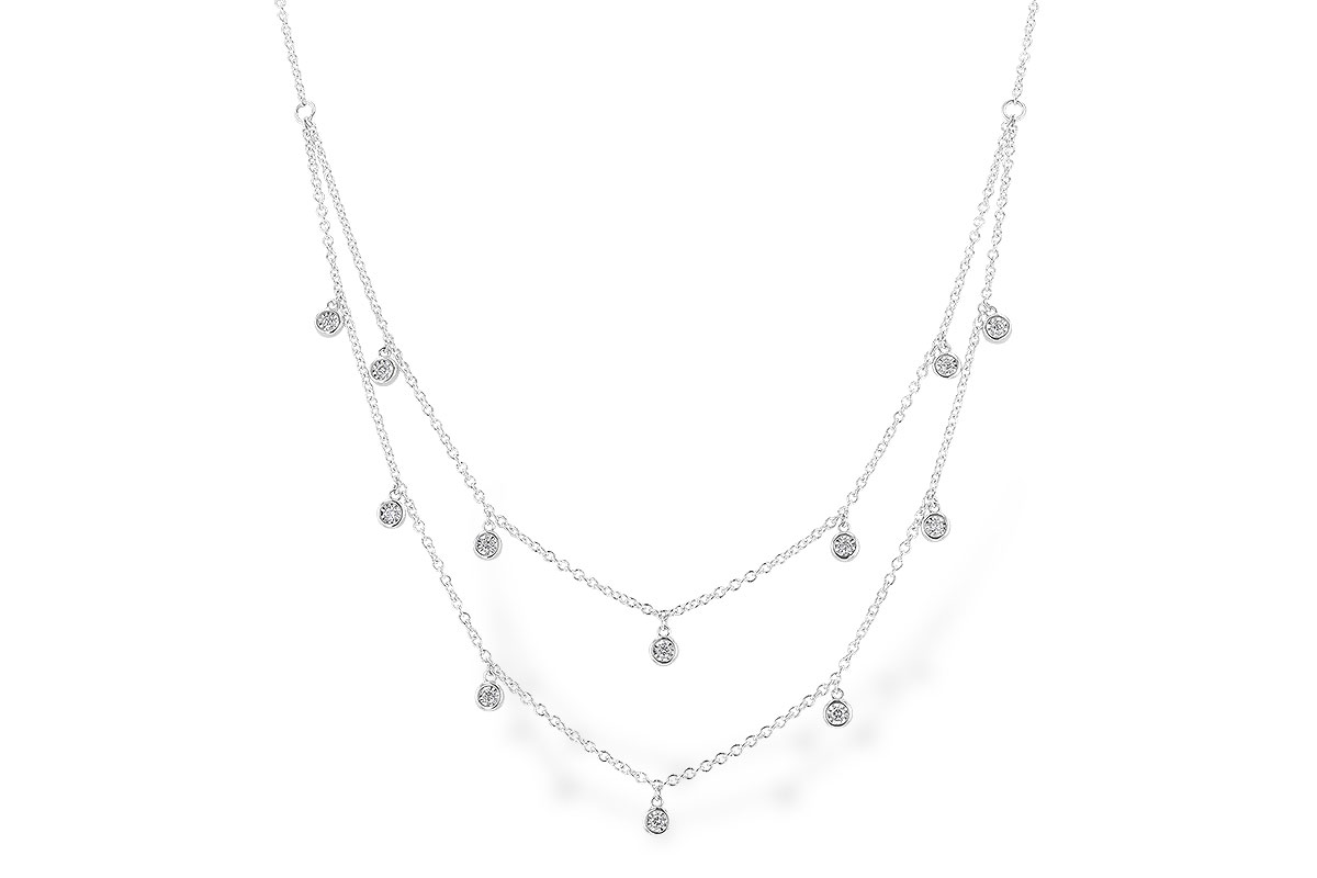 B301-46804: NECKLACE .22 TW (18 INCHES)