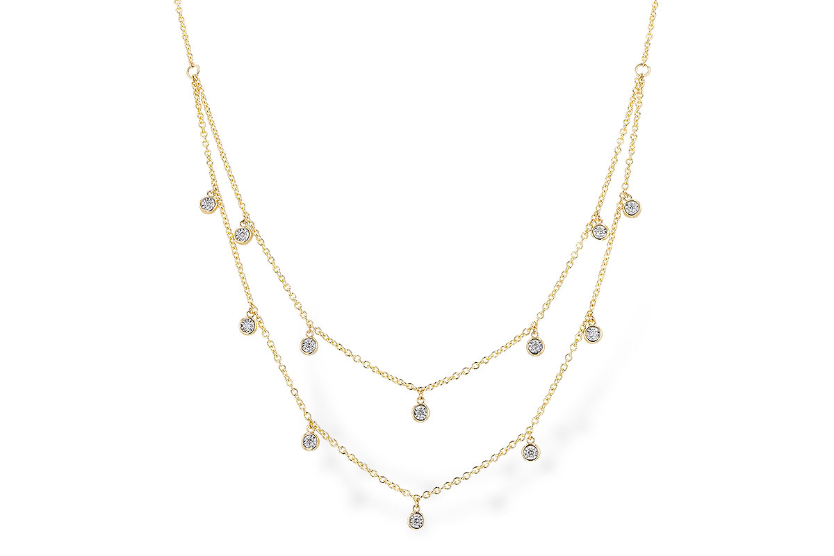 B301-46804: NECKLACE .22 TW (18 INCHES)