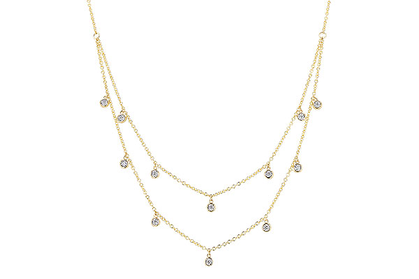 B301-46804: NECKLACE .22 TW (18 INCHES)