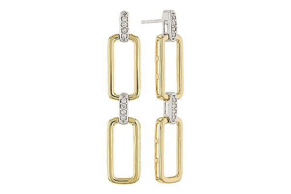 B301-52222: EARRINGS .08 TW