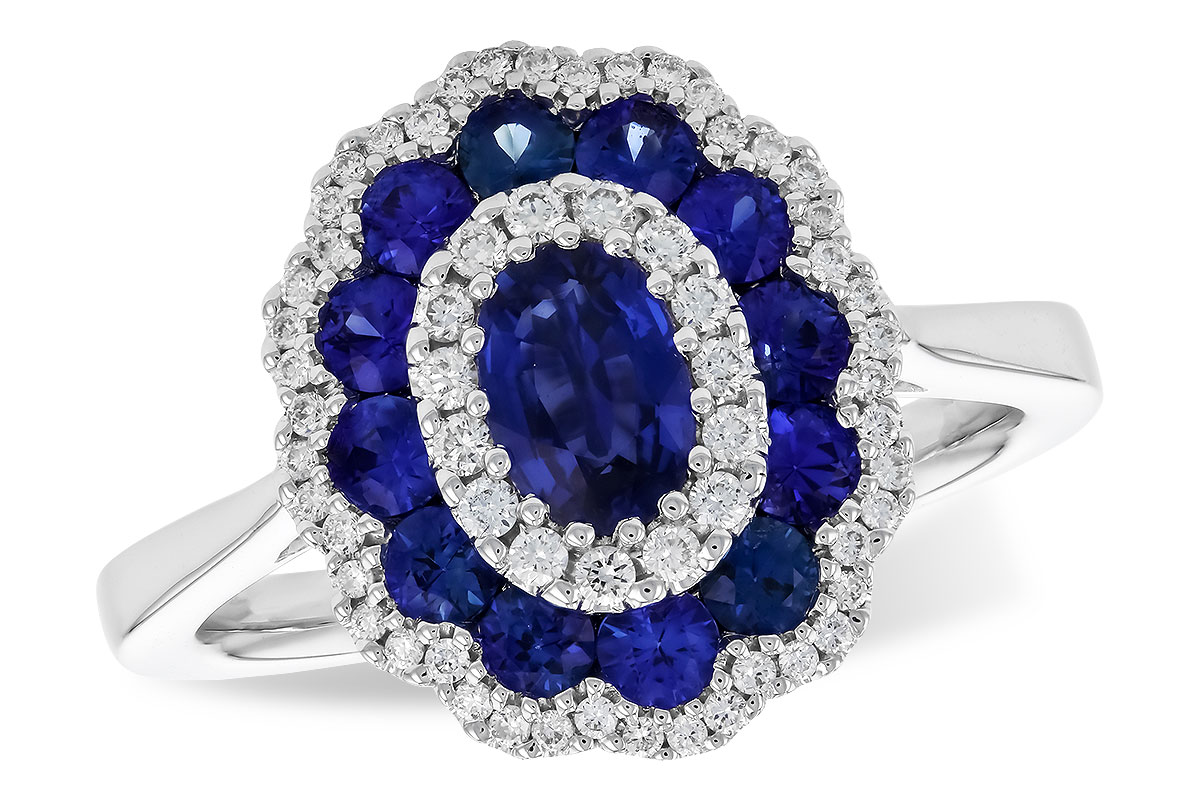 B301-54068: LDS RG 1.33 TW SAPPHIRE 1.56 TGW (6x4 MM SAPP)