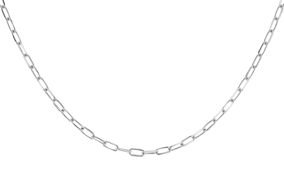 B302-37695: PAPERCLIP MD (7IN, 3.10MM, 14KT, LOBSTER CLASP)