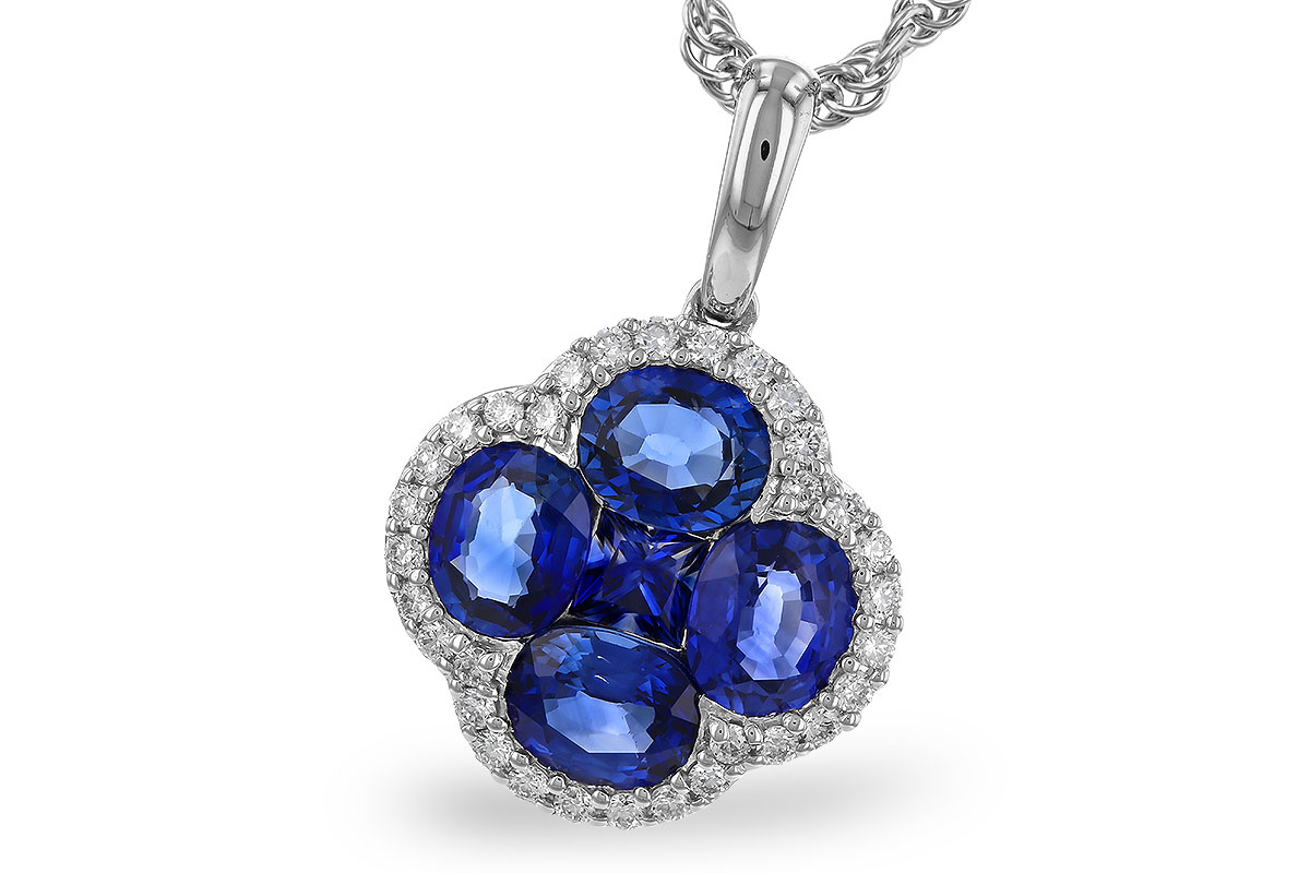 B302-37722: NECKLACE 1.72 SAPPHIRE 1.87 TGW