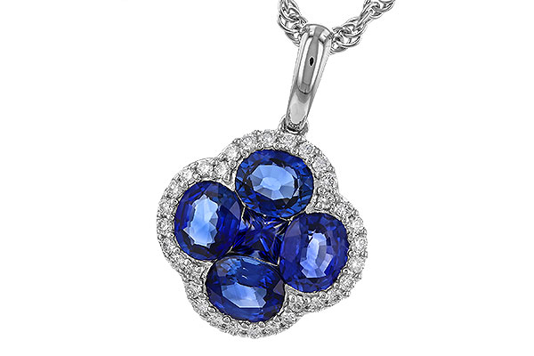 B302-37722: NECKLACE 1.72 SAPPHIRE 1.87 TGW