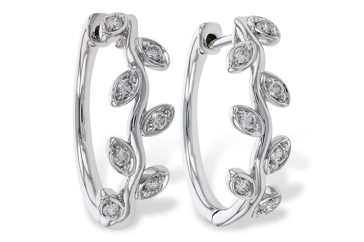 B302-38604: EARRINGS .25 TW