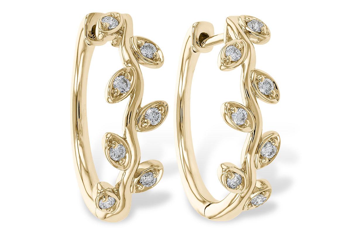 B302-38604: EARRINGS .25 TW