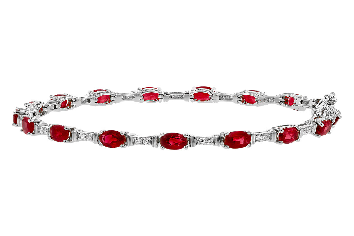 B302-38631: BRACELET 4.65 RUBY 4.97 TGW (7")